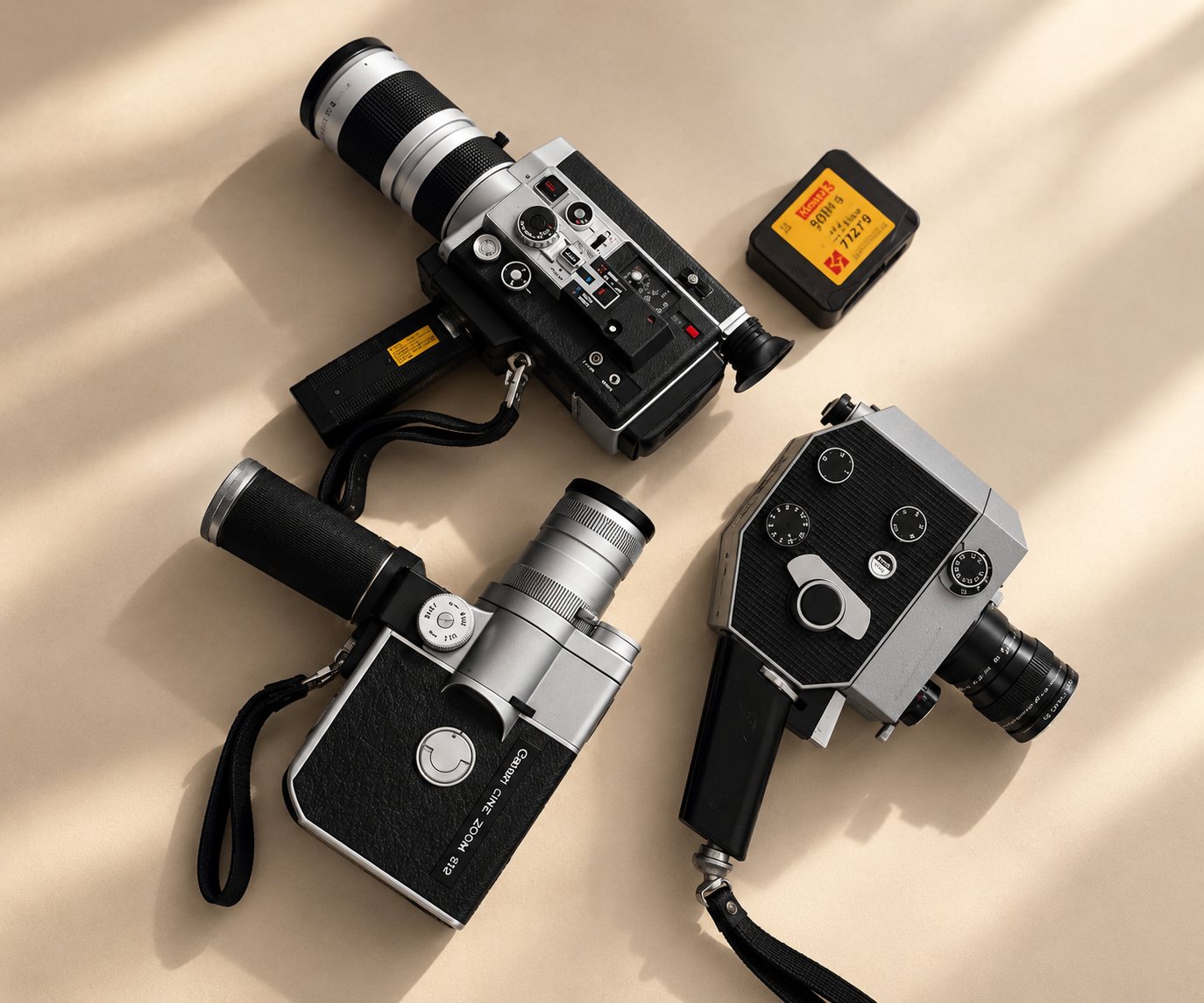 Kamery analogowe Super 8 i DS8 używane przez Beautiful Wedding